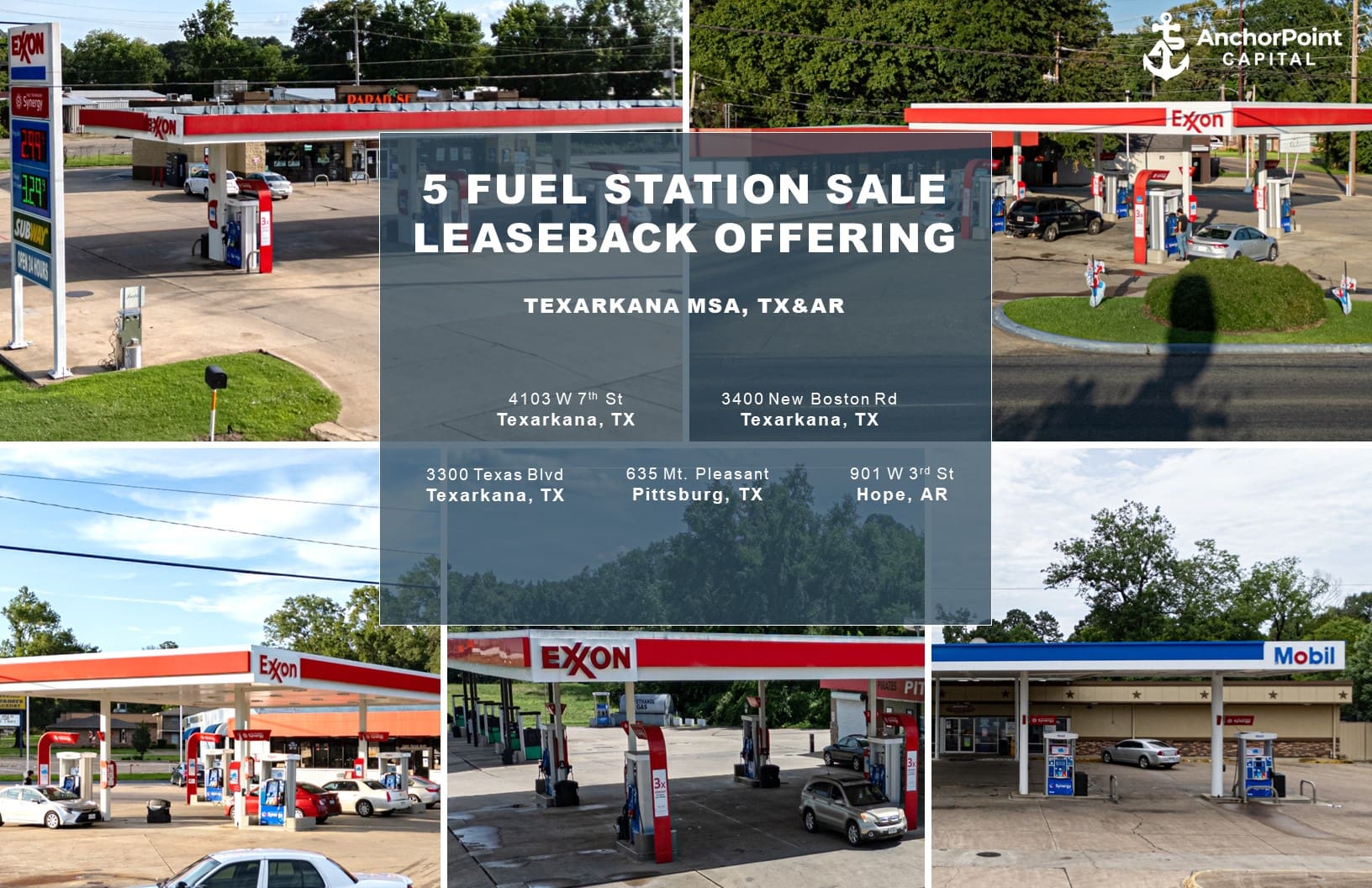East Texas (5 Unit) Portfolio Package – Website