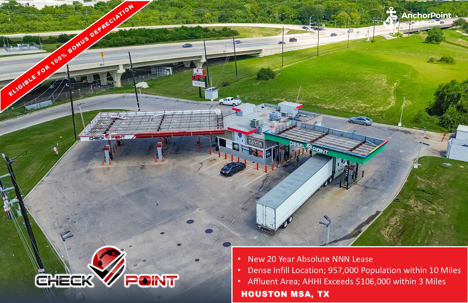 Check Point gas in Houston, Texas
